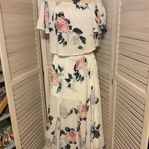 SEXY 2 PIECE PARTY PANTS SET UNIQUE SIZE SMALL